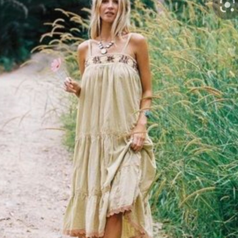 Sage Winds Prairie Dress**Salmon Pink**